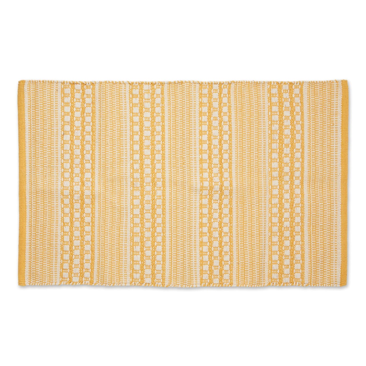 DII® Honey Gold Dobby Stripe Hand-Loomed Rug, 2ft. x 3ft.